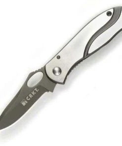 CRKT 6470 Pazoda 2, 2.12" 8Cr13MoV Plain Blade, SS Handle