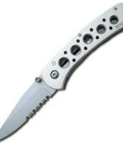 CRKT Mt Rainier Partially Serrated Blade