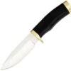 Buck Knives Buck 692BKS Vanguard, 4.25" 420HC Plain Blade, Black Rubber Handle