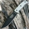 ESEE Knives ESEE-6P-CP-OD, 6.5" Plain Blade w/ Clip Point Blade , OD Green Molded Sheath w/ Clip Plate