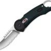 Buck Knives Buck 750BKX Redpoint, 2.75" 420HC Combo Blade, Black Rubber