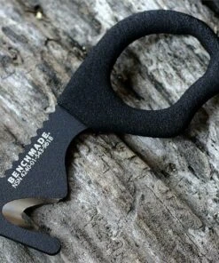 Benchmade Knives Benchmade Rescue Hook 7BLKW, 4.30 in. Strap Cutter, Soft Black Sheath