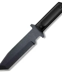 Cold Steel CS80PGTK GI Tanto, 7" 1055 Carbon Steel Plain Blade, Polycarbonate Scales Handle, Secure-Ex Sheath