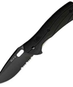 Buck Knives Buck 845BKX Vantage Force-Select, 3.25" 420HC Combo Black Blade, Black Nylon
