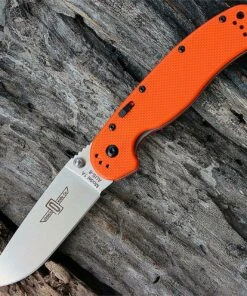 Ontario RAT Model 1A A/O Folder, 3.5 in. AUS8 Blade Steel, Orange G-10 Handle, (SPECIAL) WHILE SUPPLIES LAST -Knifeworks Sales Store knifework 8870or.3 55566.1566587409