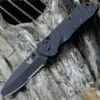 Benchmade Knives Benchmade BM916SBK Triage Utility Knife, 3.5" N680 SS Combo Blade, Black G10 Handle