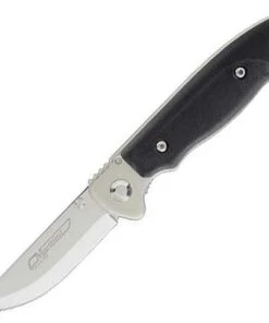 Marttiini Knives Marttiini Polar R Lynx Folder, 420 Stainless Steel, Rubber Handle