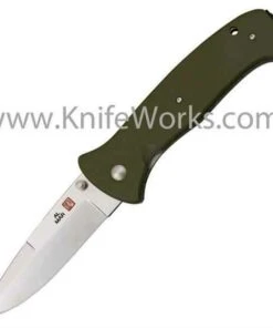 Al Mar MS2KOD Mini SERE 2000, 3" VG-10 Plain Blade, Olive Drab G-10 Handle
