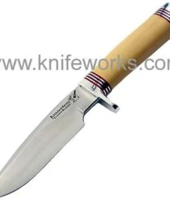 Blackjack Classic Knives Blackjack Classic Blades Model 125 Antique Ivory Micarta Handle