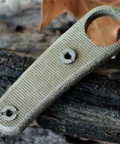 Blackjack Classic Knives BlackJack Knives Neck Knife Handle Kit, Green Canvas Matte Finish