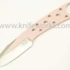 Blackjack Classic Knives BlackJack Model 155 Neck Knife Pink Finish w/Sheath