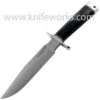 Blackjack Classic Knives Blackjack Classic Blade Model 1-7 Black Micarta Handle, Leather Sheath