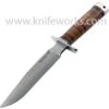 Blackjack Classic Knives Blackjack BCB7L Classic Model, 7" A-2 SS Plain Blade, Leather Handel, Leather Sheath