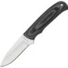 Benchmark Fixed Blade, 3 1/4" Stainless blade. Full tang. Black micarta handles