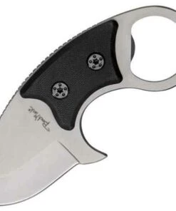 Benchmark Stubby, 2 in. One piece stainless construction, Textured black G-10