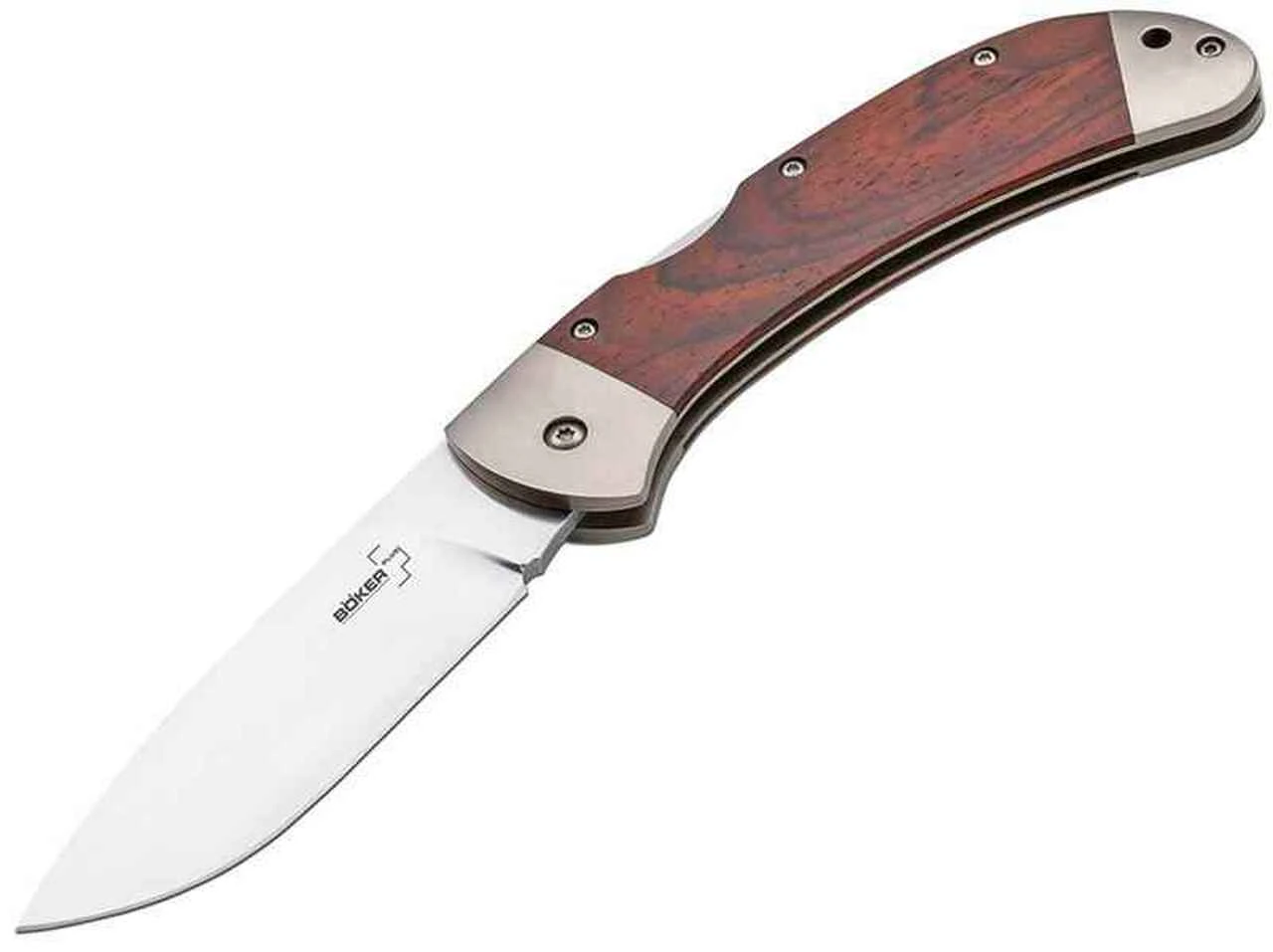Boker Plus Lightweight Folder, 440C Steel, Cocobolo Handle 1 Boker Plus Lightweight Folder, 440C Steel, Cocobolo Handle
