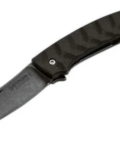 Boker Haddock, Stonewash N690BO Blade, G-10 Handles