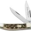Boker Copperhead, C-75 Carbon Steel, Appaloosa Bone Handle