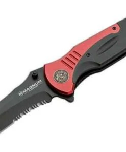 Boker Magnum Fire Chief, 440 Stainless, Aluminum Handle