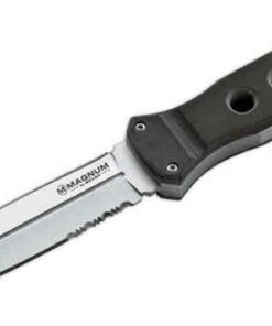 Boker Magnum Back Up, 440 Stainless, Micarta Handle