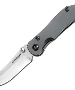 Boker Magnum Steelpower, 440 Steel Blade, 440 Steel Handle