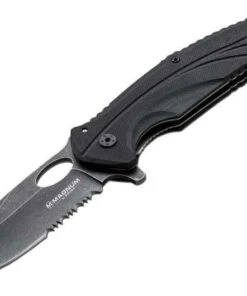 Boker Magnum Ellipse Folder, 440, Black G-10 Handle