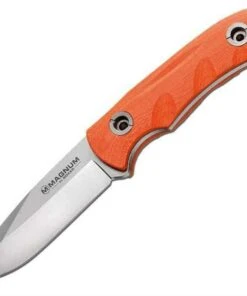 Boker Magnum Orange Outdoor, 440, Orange G-10 Handle