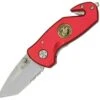 Boker Magnum Semper Fi, 440 Stainless, Aluminum Handle