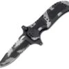 Boker Plus Camo Defender, 440C Stainless, Aluminum Handle
