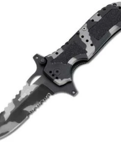 Boker Plus Camo Defender, 440C Stainless, Aluminum Handle