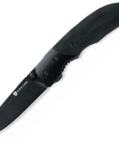 Browning Knives Browning Black Label Flash, Spear Point, Black Blade, Black G10 Handles