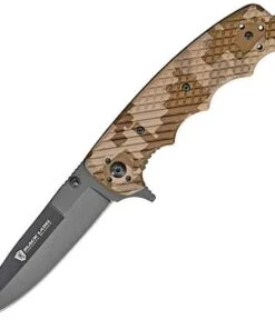 Browning Knives Browning Black Label Stone Cold Linerlock, 440 Stainless, Textured G-10 Handles