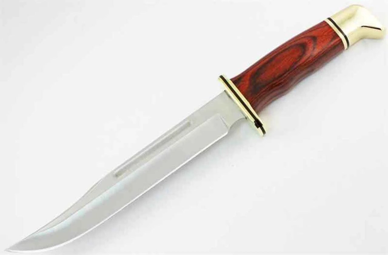 Buck Knives Buck 120BRS General, 7.3" 420HC Plain Blade, Cocobolo Handle 1 Buck Knives Buck 120BRS General, 7.3" 420HC Plain Blade, Cocobolo Handle
