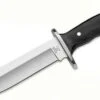 Buck Knives Buck 124 Frontiersman, 6.25" 420HC Plain Blade, Black Micarta Handle