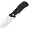 Buck Knives Buck 595BKS Folding ErgoHunter (Select), 3" 420HC Plain Blade, Black Nylon Handle