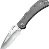 Buck Knives Buck 722GYS1 Spitfire, 3.25" 420HC Plain Blade, Gray Aluminum Handle