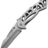 Buck Knives Buck 870SSX Bones, 3" 420HC Combo Blade, Stainless Steel