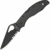 Byrd Knives Meadowlark 2 Black Blade BY04BKPS2, 2.99 in. 8CR13MOV Black Combo Edge