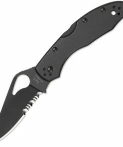 Byrd Knives Meadowlark 2 Black Blade BY04BKPS2, 2.99 in. 8CR13MOV Black Combo Edge