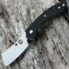 Spyderco Knives Spyderco Roc G-10 Black C177GP , 3.07" VG-10 Plain Blade