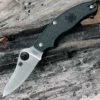 Spyderco Knives Spyderco C94PBK3 UK Penknife Drop Point, 3" CTS-BD1 Blade, Black FRN Handle