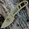 ESEE Knives ESEE Candiru Desert Earth Brown Kit, CAN-DE-KIT, Black Molded Sheath, Clip Plate, and Survival Kit