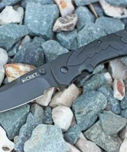 CRKT 1100 Moxie™, 3.3" 8Cr14MoV Plain Blade, Textured TPE Handle