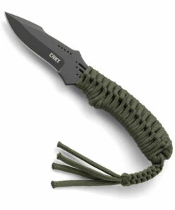 CRKT 2032 Thunder Strike™, 2.8" 8Cr13MoV Plain Blade, Paracord Wrapped Handle