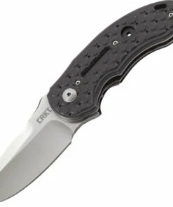 CRKT No Time Off Folder BD1 Plain Blade, Nylon Handle Designed by Flavio Ikoma