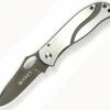 CRKT 6480 Pazoda, 2.6" 8Cr13MoV Plain Blade, SS Handle