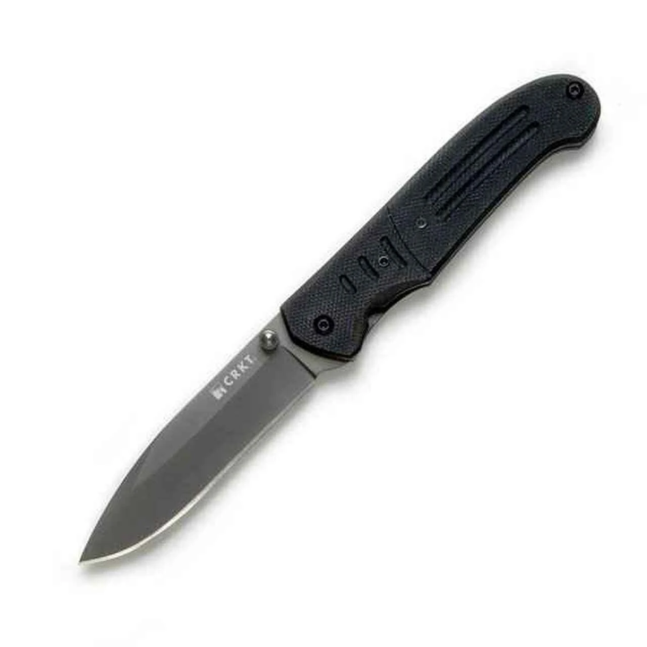 CRKT 6860 Ignitor® T, 3.3" 8Cr14MoV Plain Blade, Black G-10 Handle 1 CRKT 6860 Ignitor® T, 3.3" 8Cr14MoV Plain Blade, Black G-10 Handle