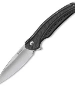 CRKT Ripple 2, Gray Stainless Steel Handle, Plain Edge