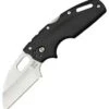 Cold Steel CS20LT Tuff Lite, 2.5" AUS 8A SS Plain Blade, Black Grivory Handle