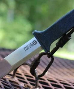 Cold Steel CS20PBL Peace Maker II, 5.5" 4116 German SS Plain Blade, Poly Handle, Secure-Ex® Sheath